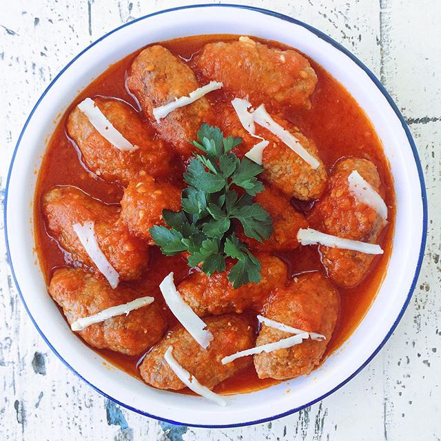 Greek Soutzoukakia (meatballs In Tomato Sauce) Recipe The Feedfeed