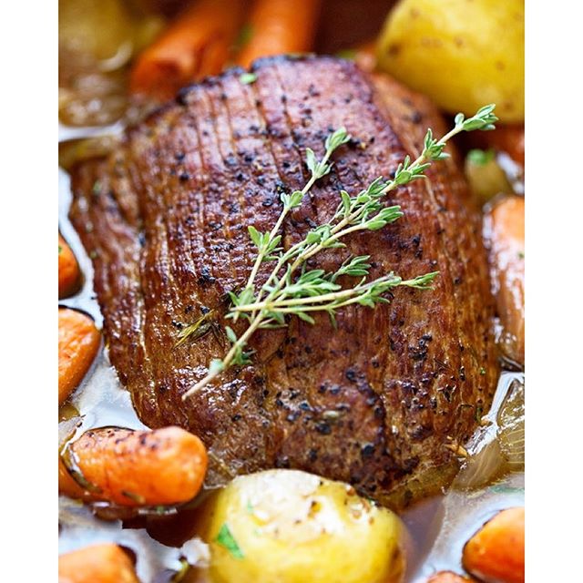 Pot Roast With Carrots And Potatoes Recipe The Feedfeed