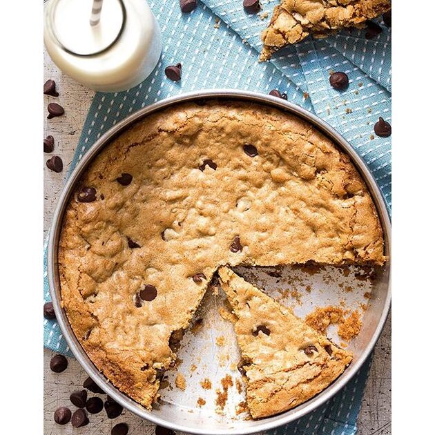 Peanut Butter Chocolate Chip Skillet Cookie by vegamelon, Quick & Easy  Recipe