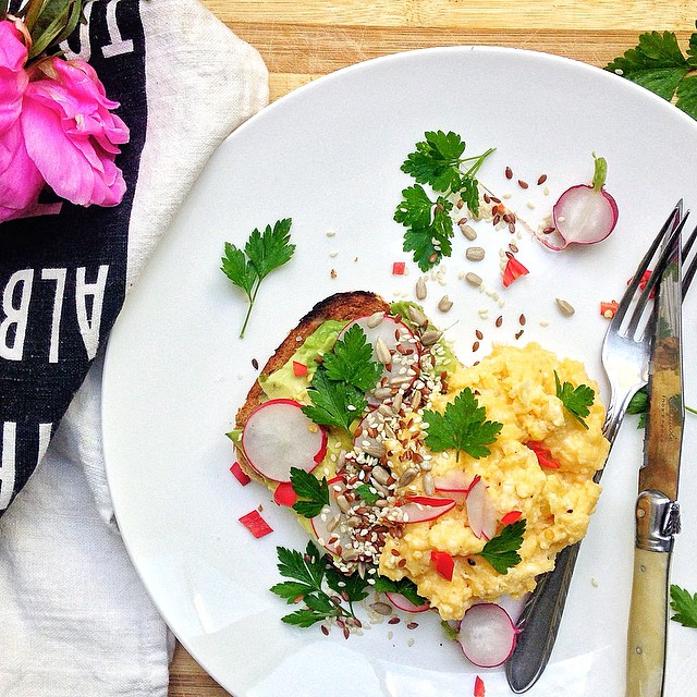 Slow Cooked Scrambled Eggs Recipe The Feedfeed