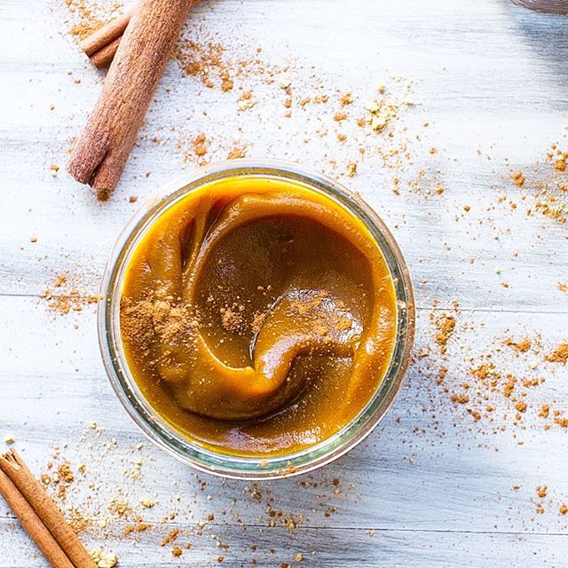 Spiced Pumpkin Butter With Apple Juice And Maple Syrup by