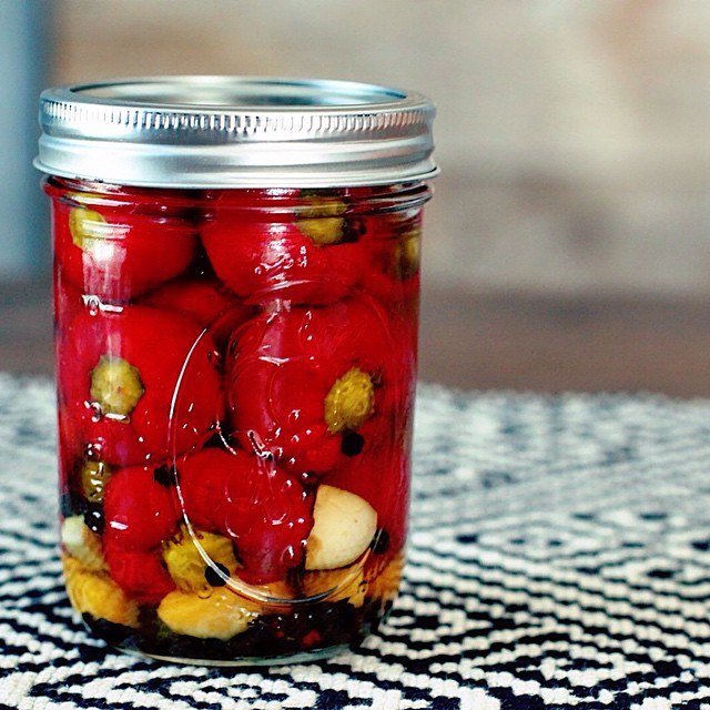 Pickled Cherry Peppers Recipe The Feedfeed