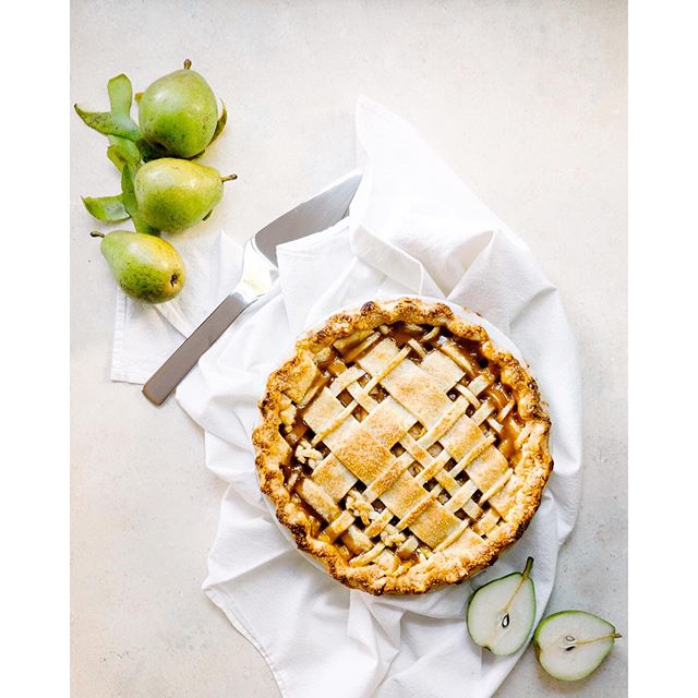Lattice Braid Nutmeg And Pear Pie by alanakysar Quick & Easy Recipe