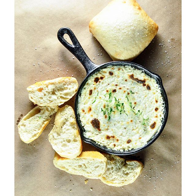 Skillet Baked Ricotta Truffle Dip Recipe The Feedfeed
