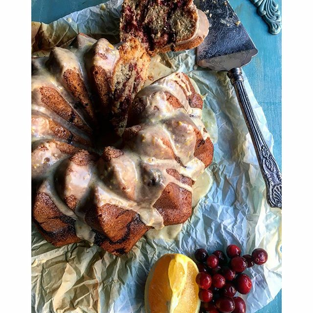 Cranberry-Orange-Spice Bundt® Cake