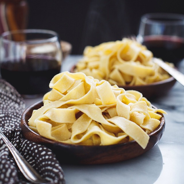 Homemade Chickpea Flour Pasta recipe by Sarah Menanix | The Feedfeed