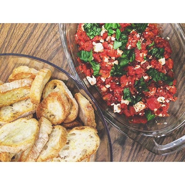 Quick Tomato & Olive Bruschetta by Quick & Easy Recipe