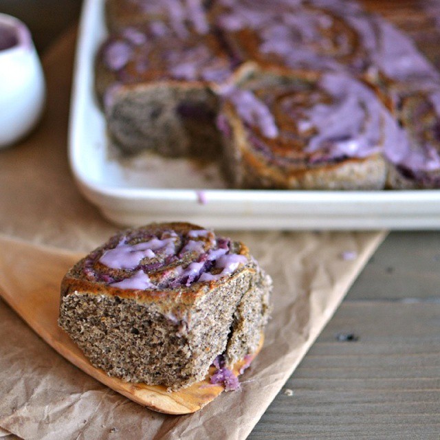 Purple Sweet Potato & Buckwheat Rolls Recipe The Feedfeed