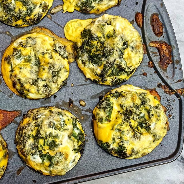 Kale, Ham And Cheese Egg Muffins by langernutrition Quick & Easy