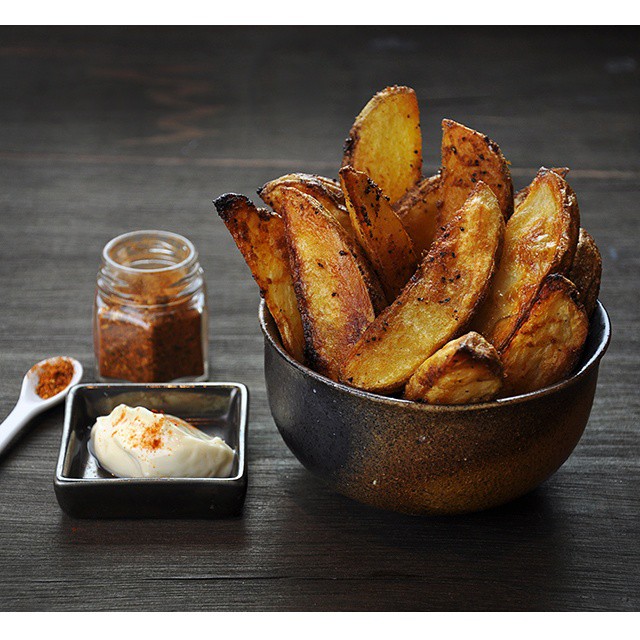 Ovenbaked Potato Wedges Recipe The Feedfeed