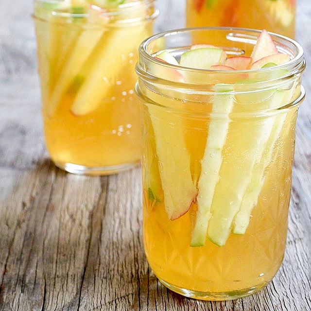 Sparkling Apple Cider And White Wine Sangria by floatingkitchen Quick & Easy Recipe The Feedfeed