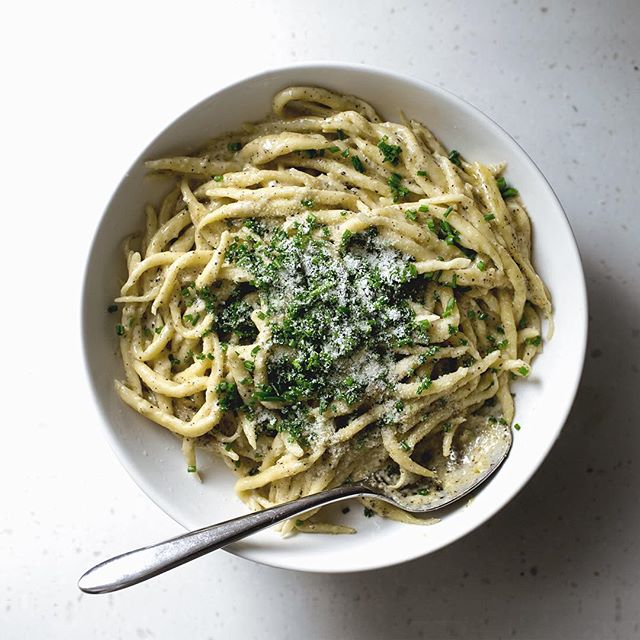 Homemade Pasta With Blue Cheese Sauce Recipe | The Feedfeed