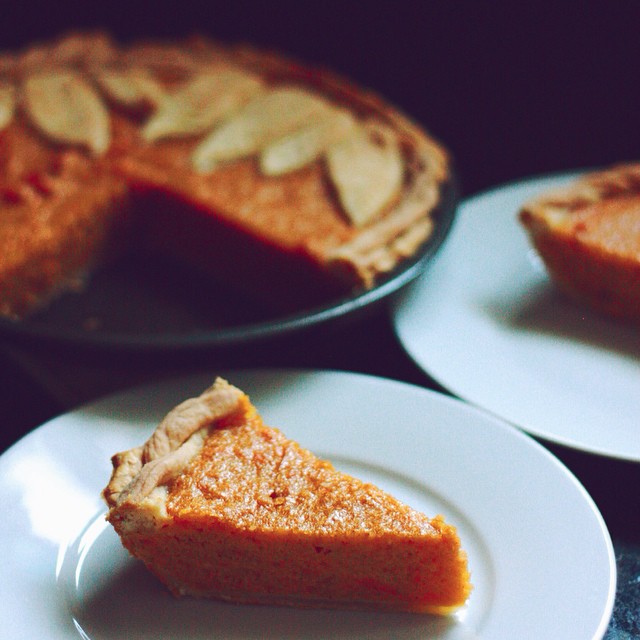 Sweet Potato Pie With Cinnamon & Nutmeg recipe by Michelle Braxton The Feedfeed