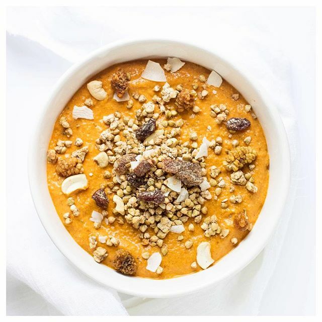 Carrot Cake Smoothie Bowl by simplyquinoa | Quick & Easy Recipe | The  Feedfeed