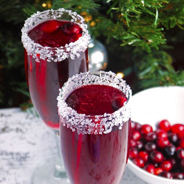 Sparkling Cranberry Mimosa Recipe The Feedfeed