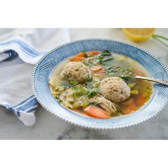 Vegan Matzo Ball Soup