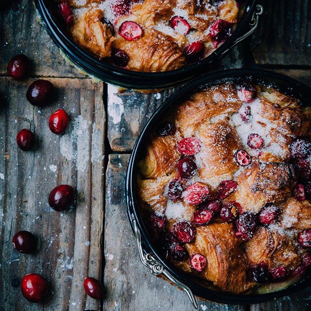 Cranberry Croissant Bread Pudding Recipe The Feedfeed 8194