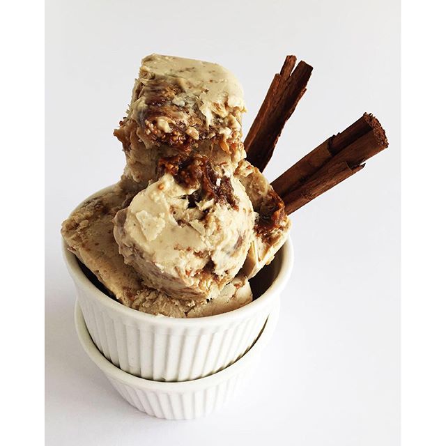 Nochurn Coconut Tahini Cinnamon & Fig Icecream by teresabarbaro07