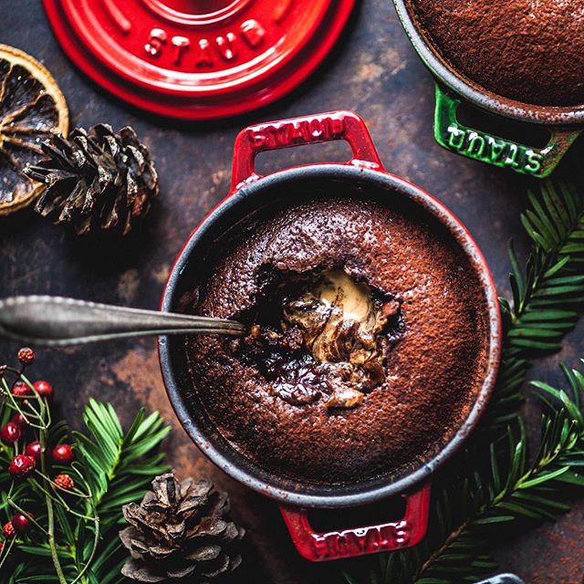 Chocolate Pudding With Nut Butter Filling Recipe The Feedfeed