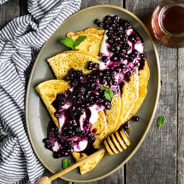 Chickpea Flour Crepes Recipe The Feedfeed