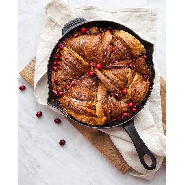 Cranberry And Orange Croissant Bread Pudding By Now_forager | Quick ...