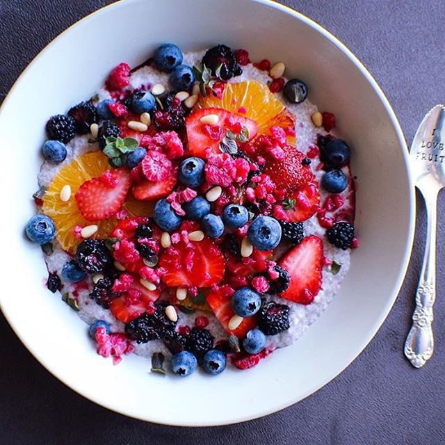 Chia Breakfast Pudding With Cinnamon & Coconut Milk Recipe The Feedfeed