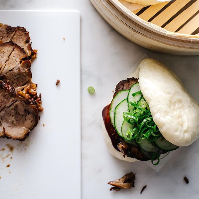 Slow Braised Chashu Pork And Crunchy Cucumber Steamed Buns Recipe The