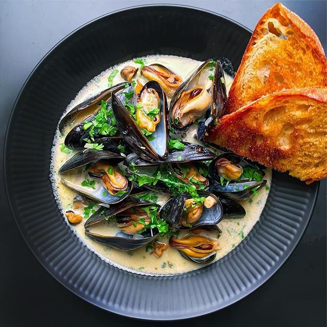Mussels In Beer, Apple Cider And Fennel Recipe The Feedfeed