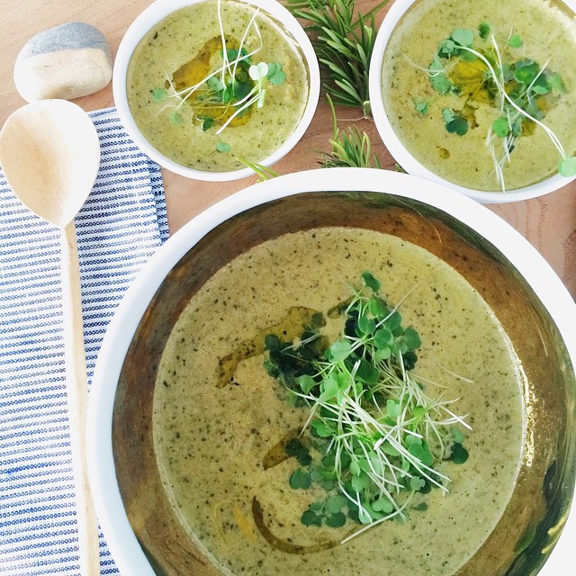 Roasted Fennel, Kale And Broccoli Lemon Soup Recipe | The Feedfeed