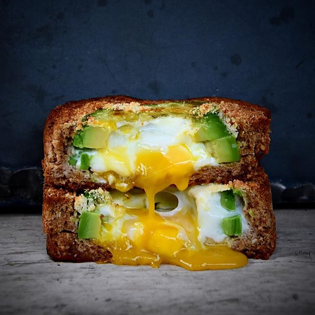 Egg & Avocado In A Hole Sandwich by fooddeco Quick & Easy Recipe