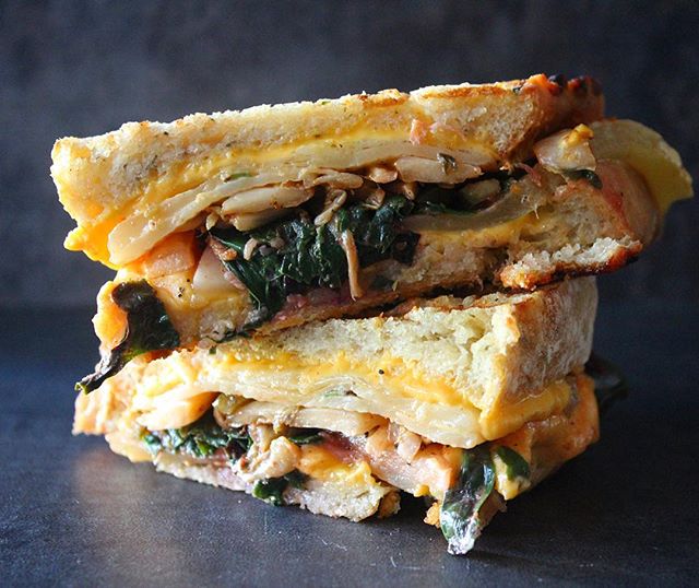 Kimchi Grilled Cheese recipe