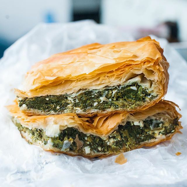 Spinach and cheese deals pie