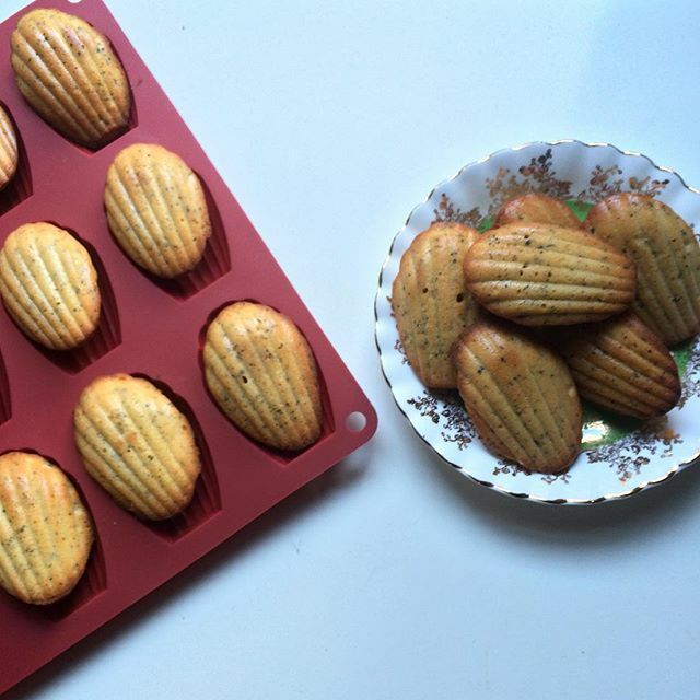 Earl Grey Madeleines