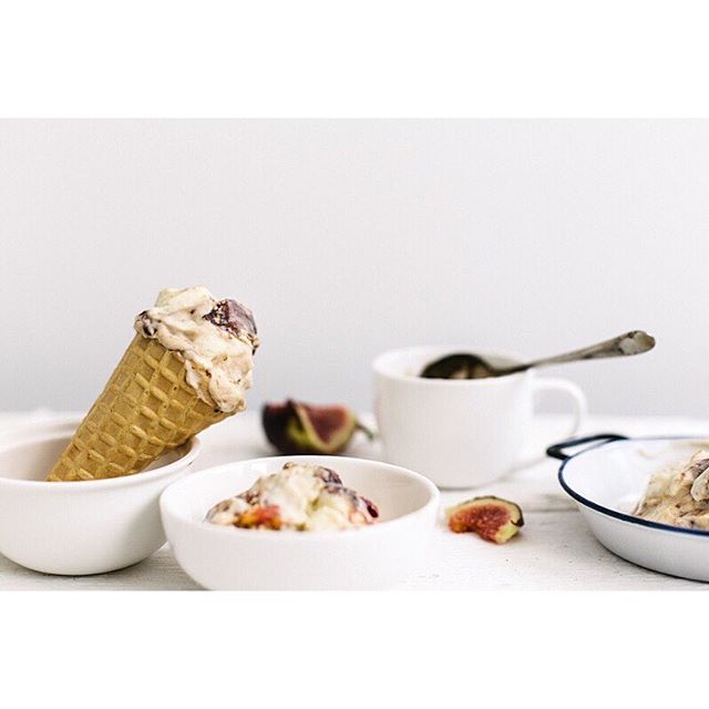 Fig And Balsamic Ice Cream Recipe The Feedfeed