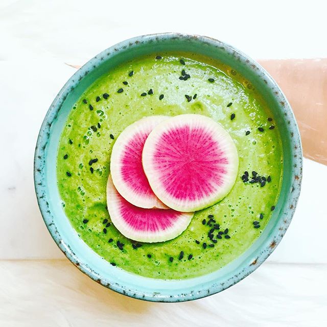 Raw Miso Zucchini And Kale Soup • Adeline?Vibrant&Pure Wellness