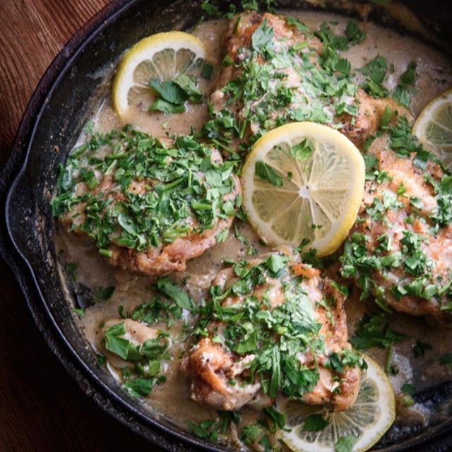 Creamy Almond Milk Chicken Thighs Recipe The Feedfeed