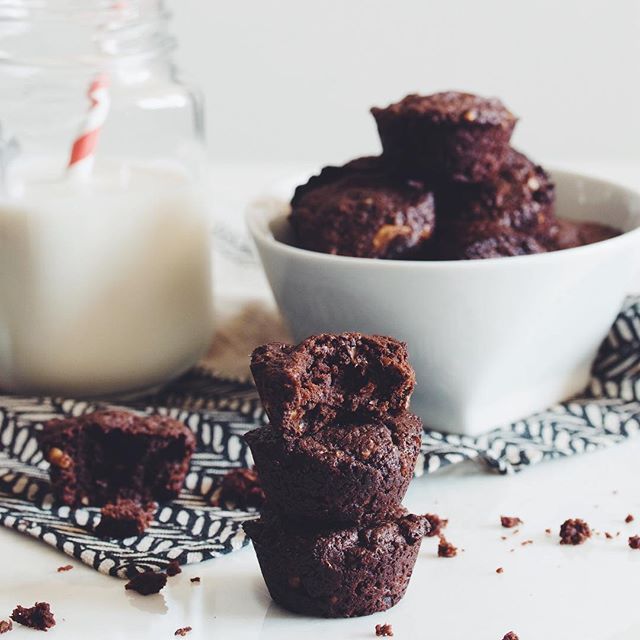 Vegan Brownie Bites Recipe The Feedfeed