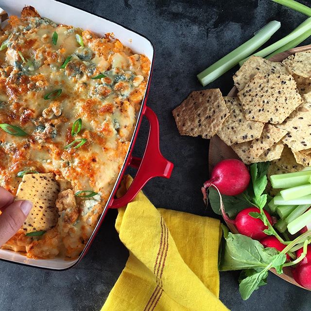 Buffalo Cauliflower Dip Recipe The Feedfeed
