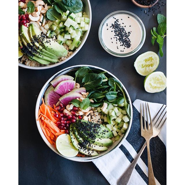 Detox Coconut Quinoa With Tahini Lime Dressing Recipe The Feedfeed