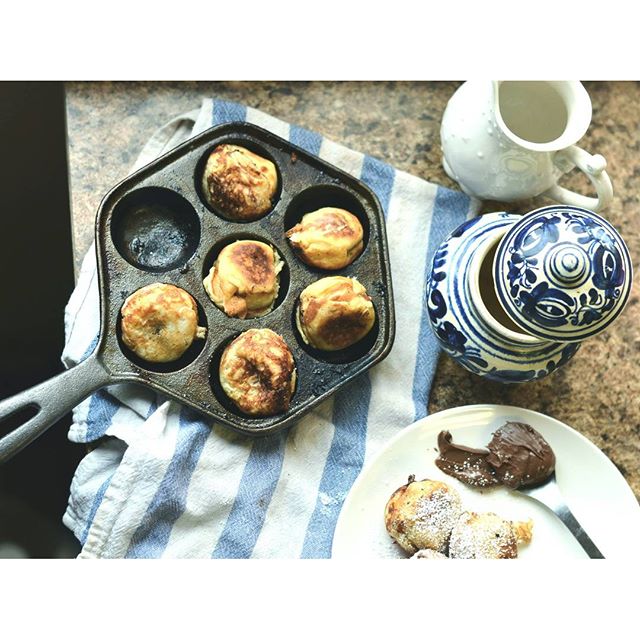 Nutella Stuffed Pancake Bites Recipe The Feedfeed