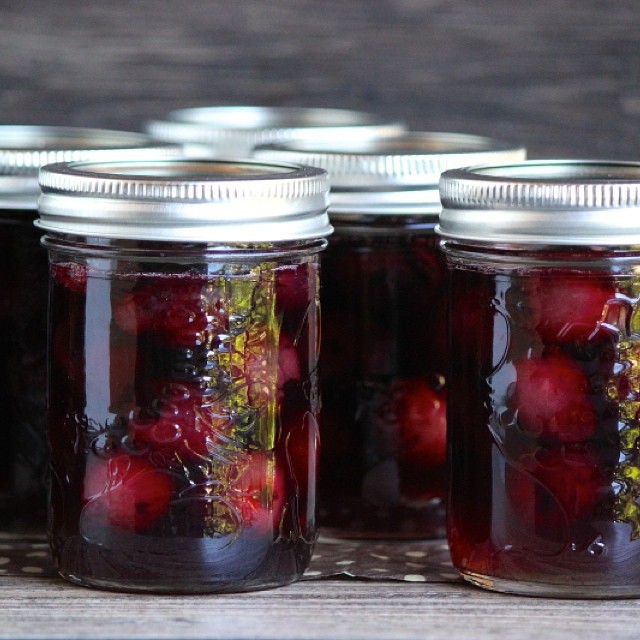Cherries Soaked In Bourbon Recipe The Feedfeed