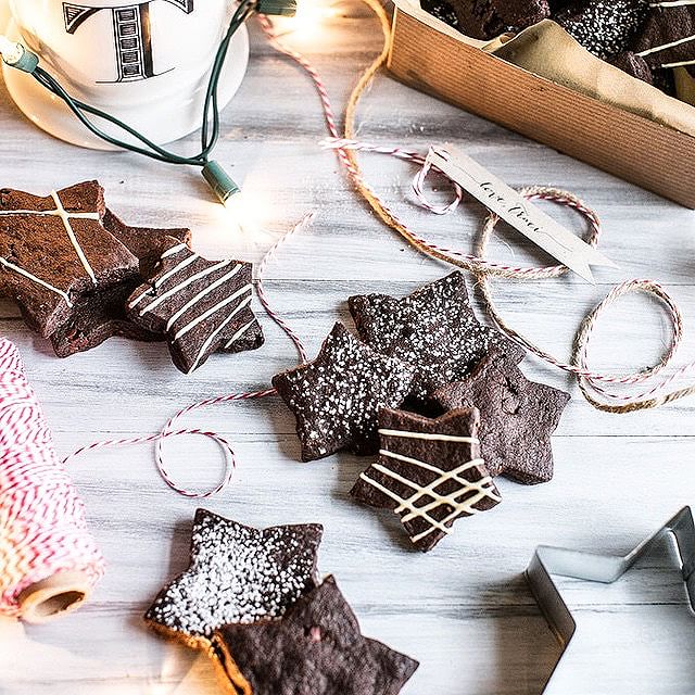Dark Chocolate Cocoa Nib Shortbread Cookies Recipe The Feedfeed