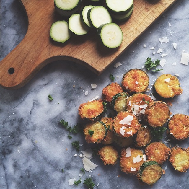 Panko Crusted Zucchini Chips Recipe The Feedfeed