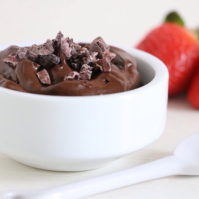 Chocolate Avocado Pudding by eatingbyelaine Quick & Easy Recipe The