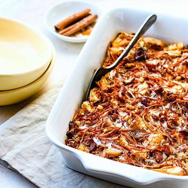 Carrot Cake Bread Pudding Recipe By Lindsay Cotter Crunch The Feedfeed