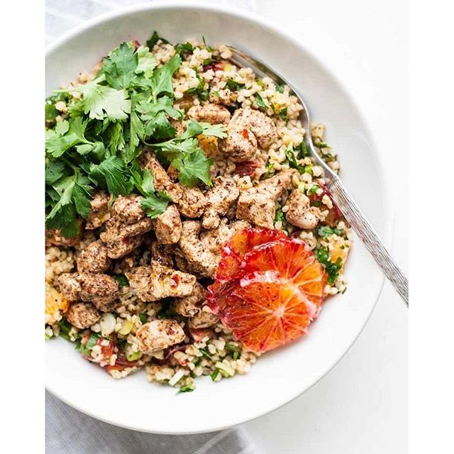 Shaker Salad – Citrus Soy Chicken & Bulgur Wheat – House of