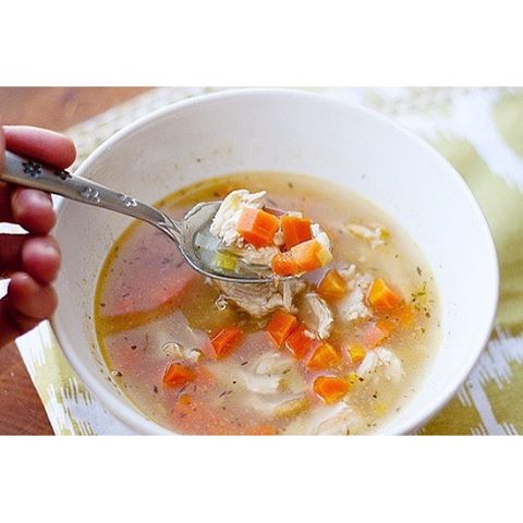 Healing Chicken Soup By Perrysplate Quick Easy Recipe The Feedfeed