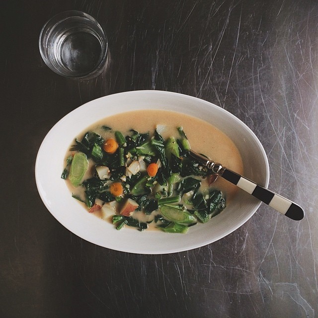 Chicken Soup With Sweet Potato And Collard Greens Recipe The Feedfeed