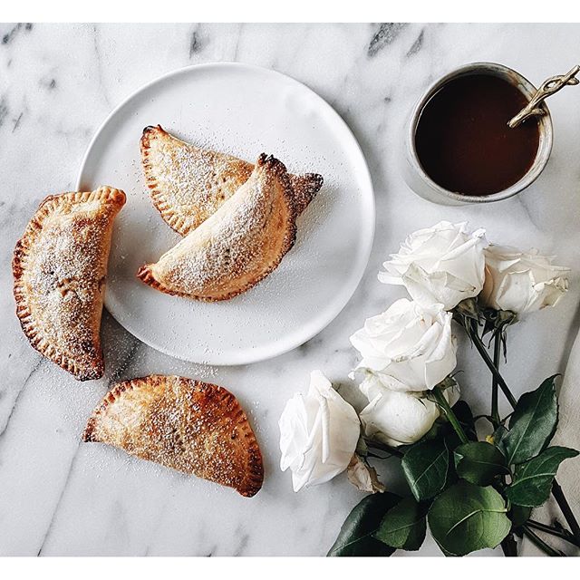 Apple Persimmon Hand Pies With Thyme Recipe The Feedfeed