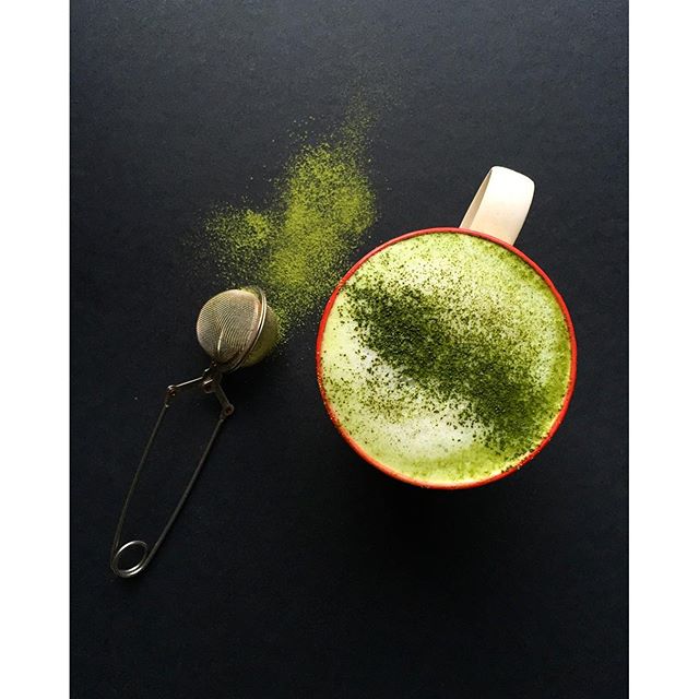 Tea Matcha Latte With Almond Milk Recipe The Feedfeed